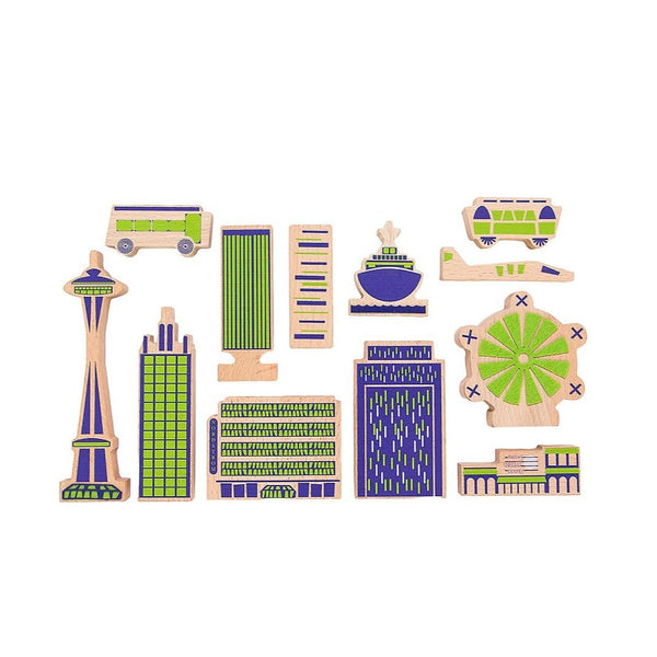 Wanderlust Seattle Wooden Play Set - DIGS