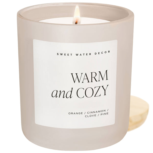 Warm + Cozy Candle - 15oz - DIGS