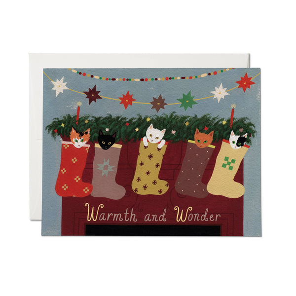 Warmth and Wonder Holiday Card - DIGS