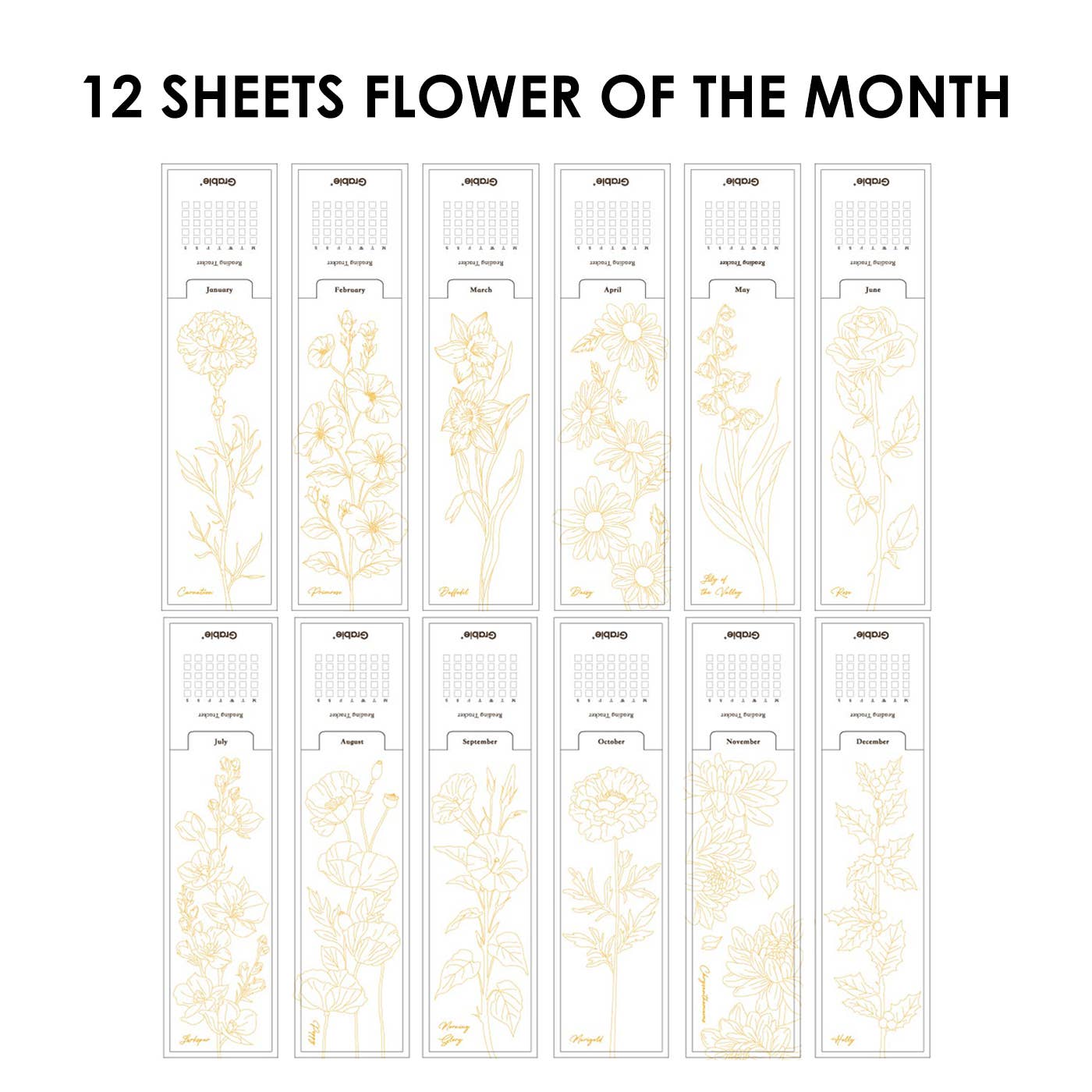 Watercolor Coloring Bookmarks - DIGS