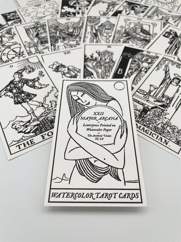Watercolor Tarot Cards - DIGS