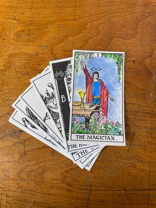 Watercolor Tarot Cards - DIGS