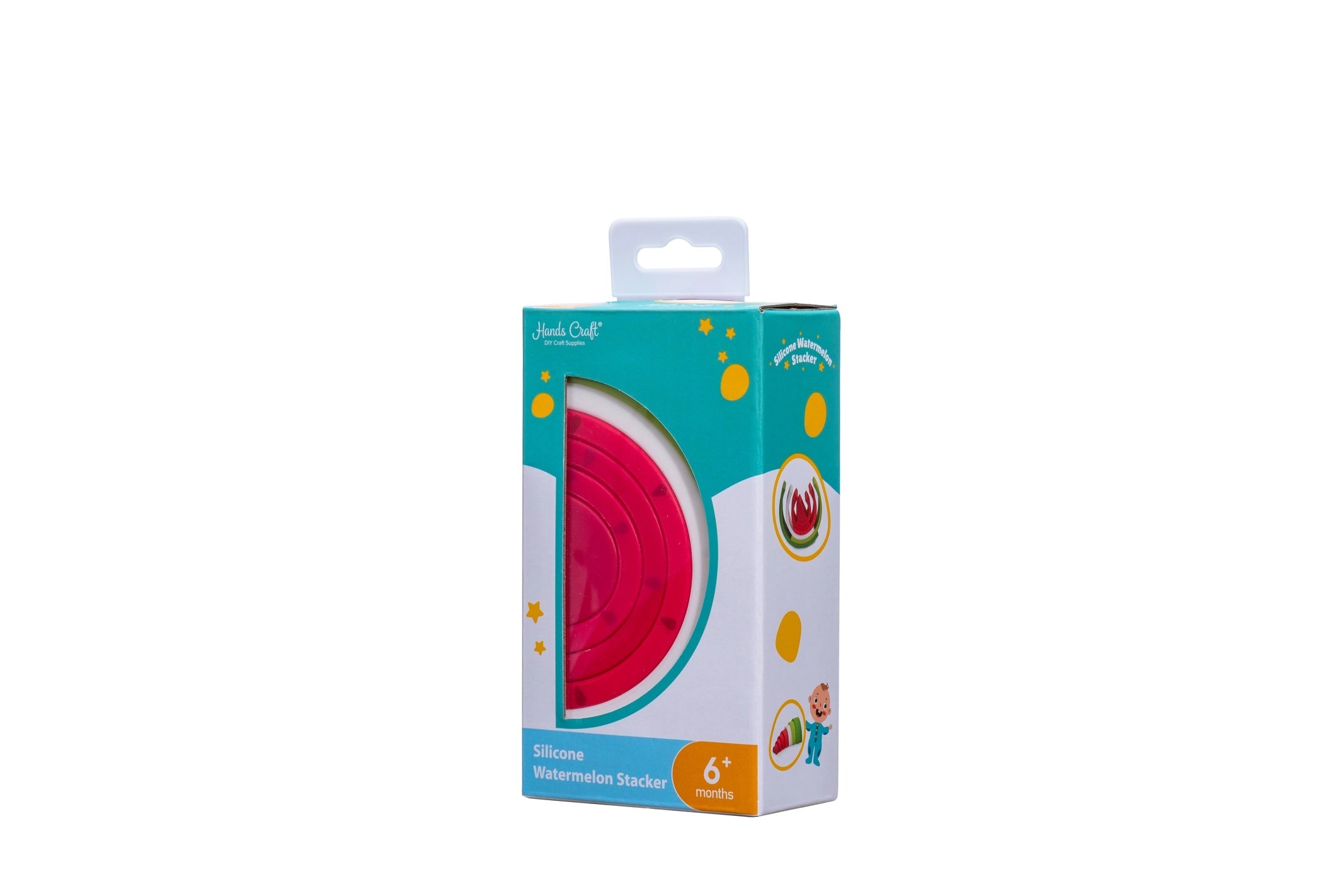 Watermelon Silicone Baby Stacking Toy - DIGS