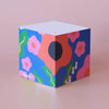 Wavy Daisy Sticky Note Cube - DIGS