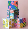 Wavy Daisy Sticky Note Cube - DIGS