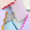 Wavy Shaped Lined Notepad - DIGS