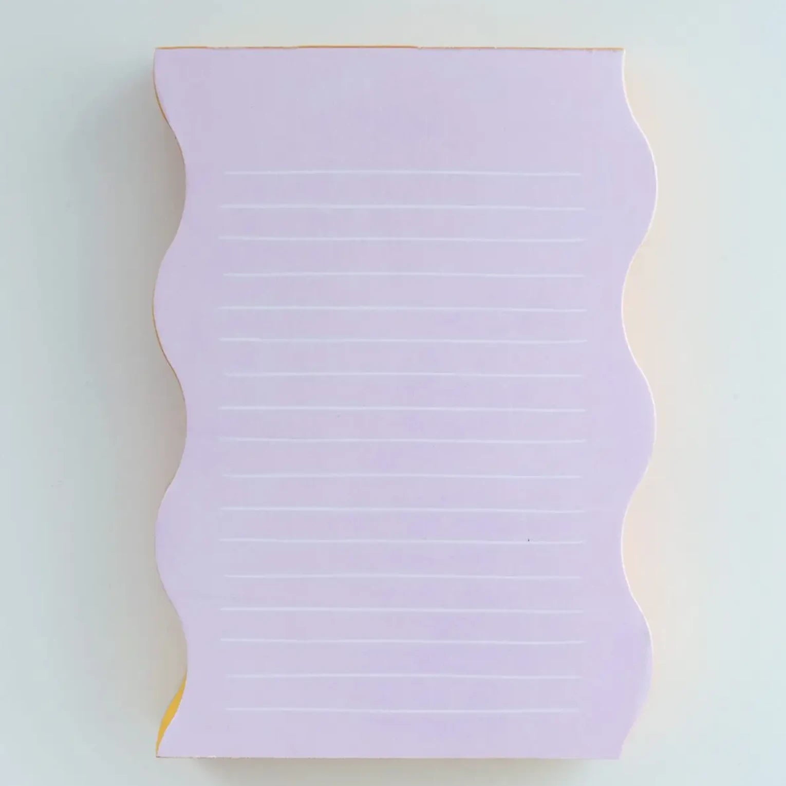 Wavy Shaped Lined Notepad - DIGS