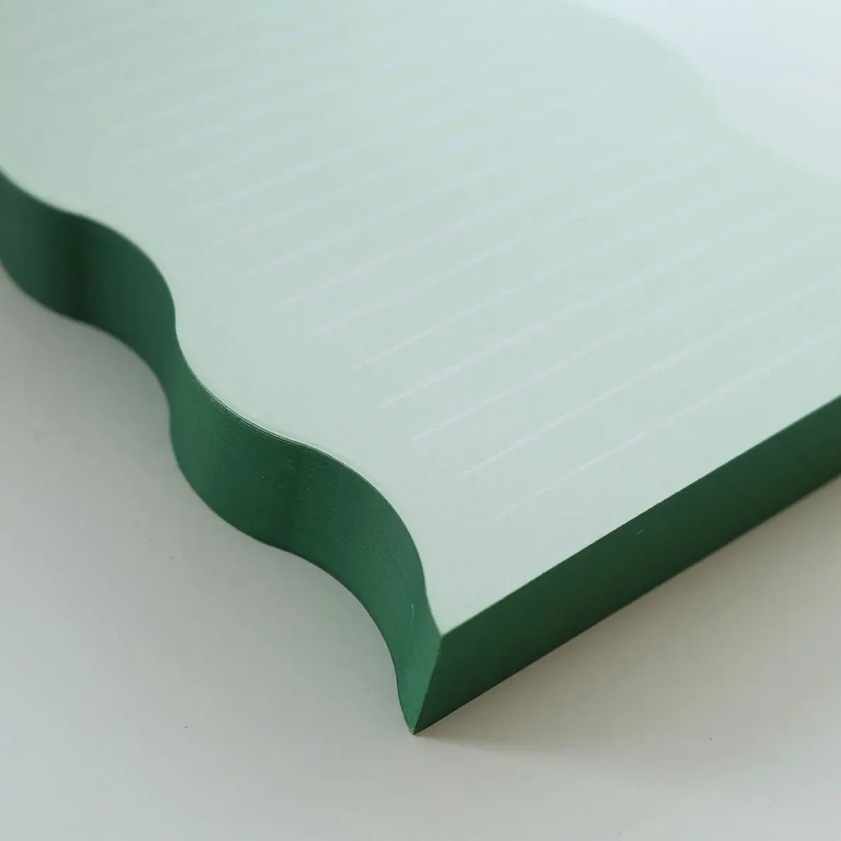 Wavy Shaped Lined Notepad - DIGS