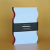 Wavy Shaped Lined Notepad - DIGS