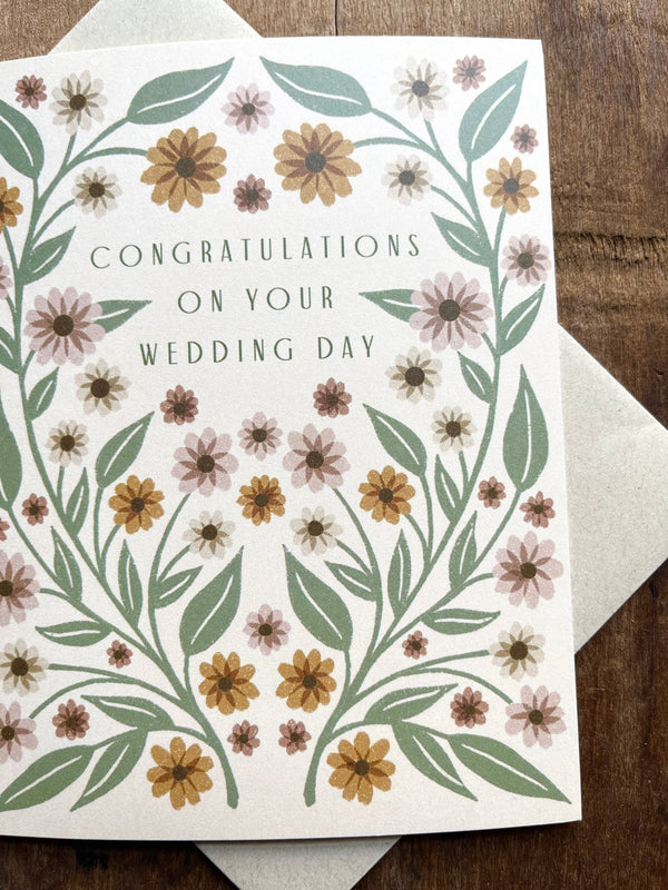 Wedding Congratulations Card - DIGS