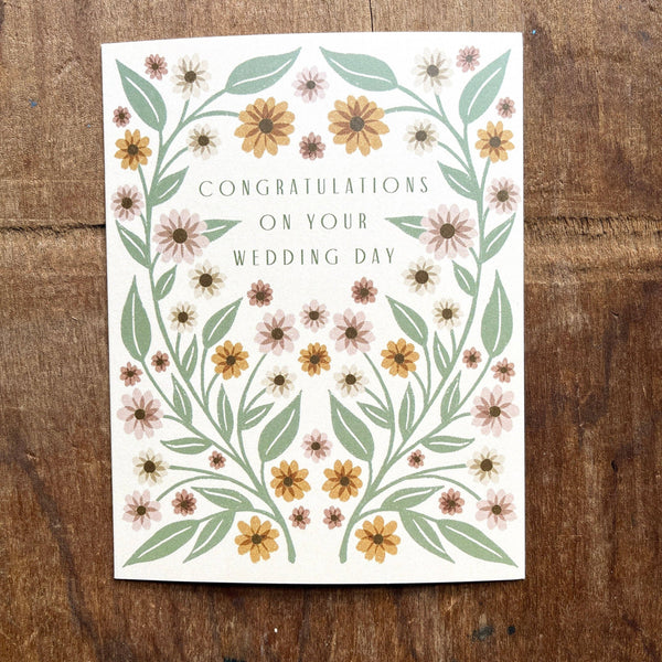 Wedding Congratulations Card - DIGS