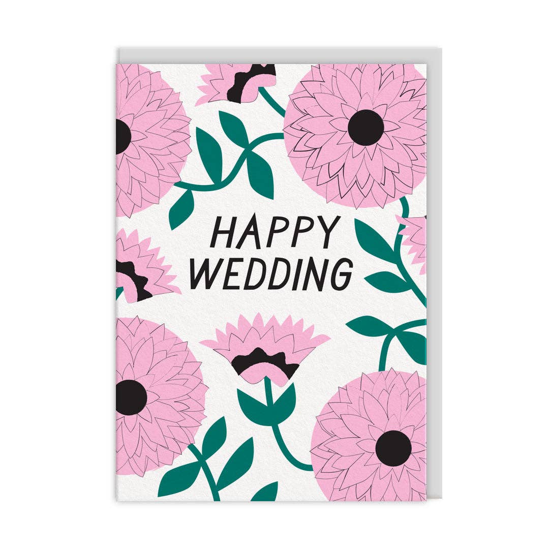 Wedding Flowers Card - DIGS