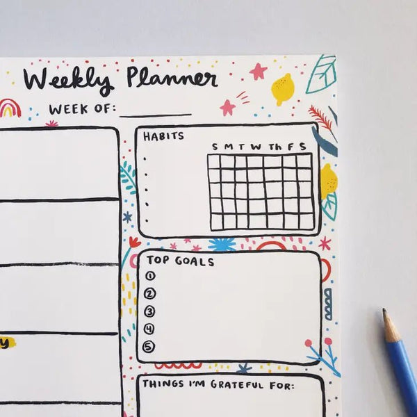 Weekly Planner Notepad - DIGS