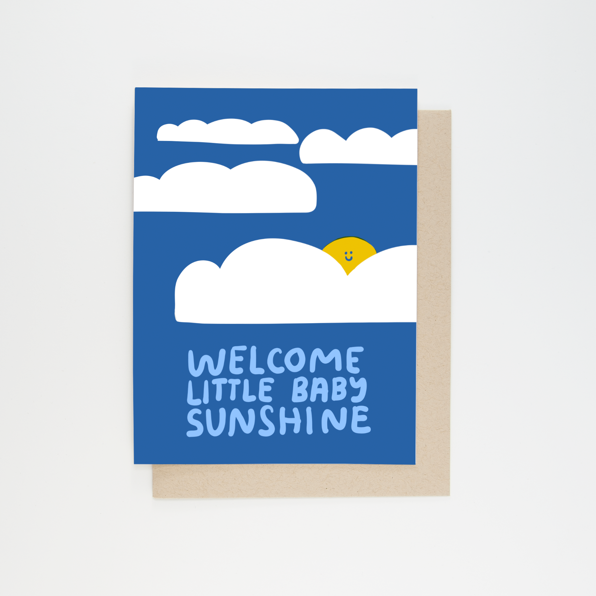 Welcome Baby Sunshine Card - DIGS