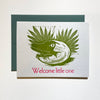 Welcome Little One Linocut Card - DIGS