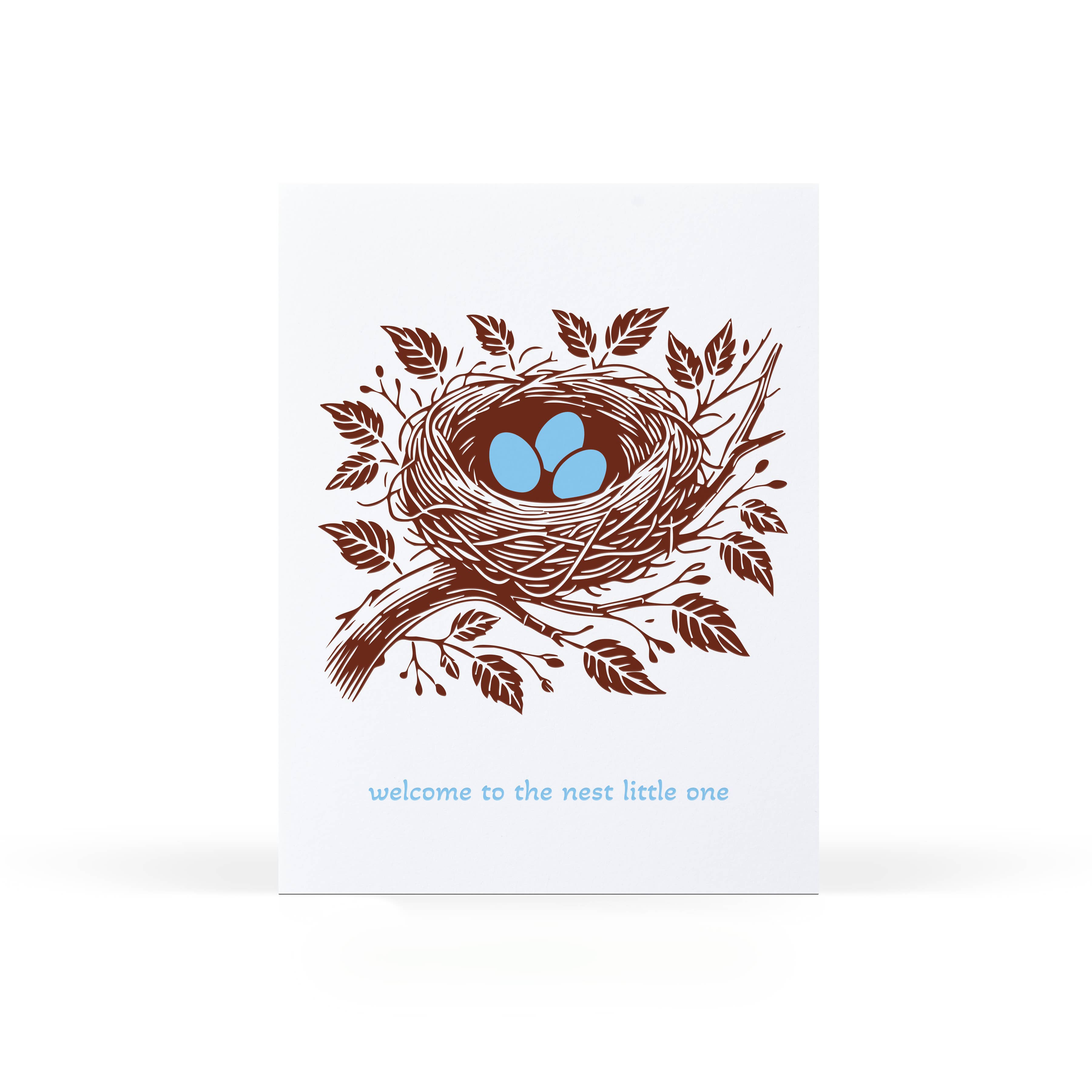 Welcome to the Nest Baby Card - DIGS