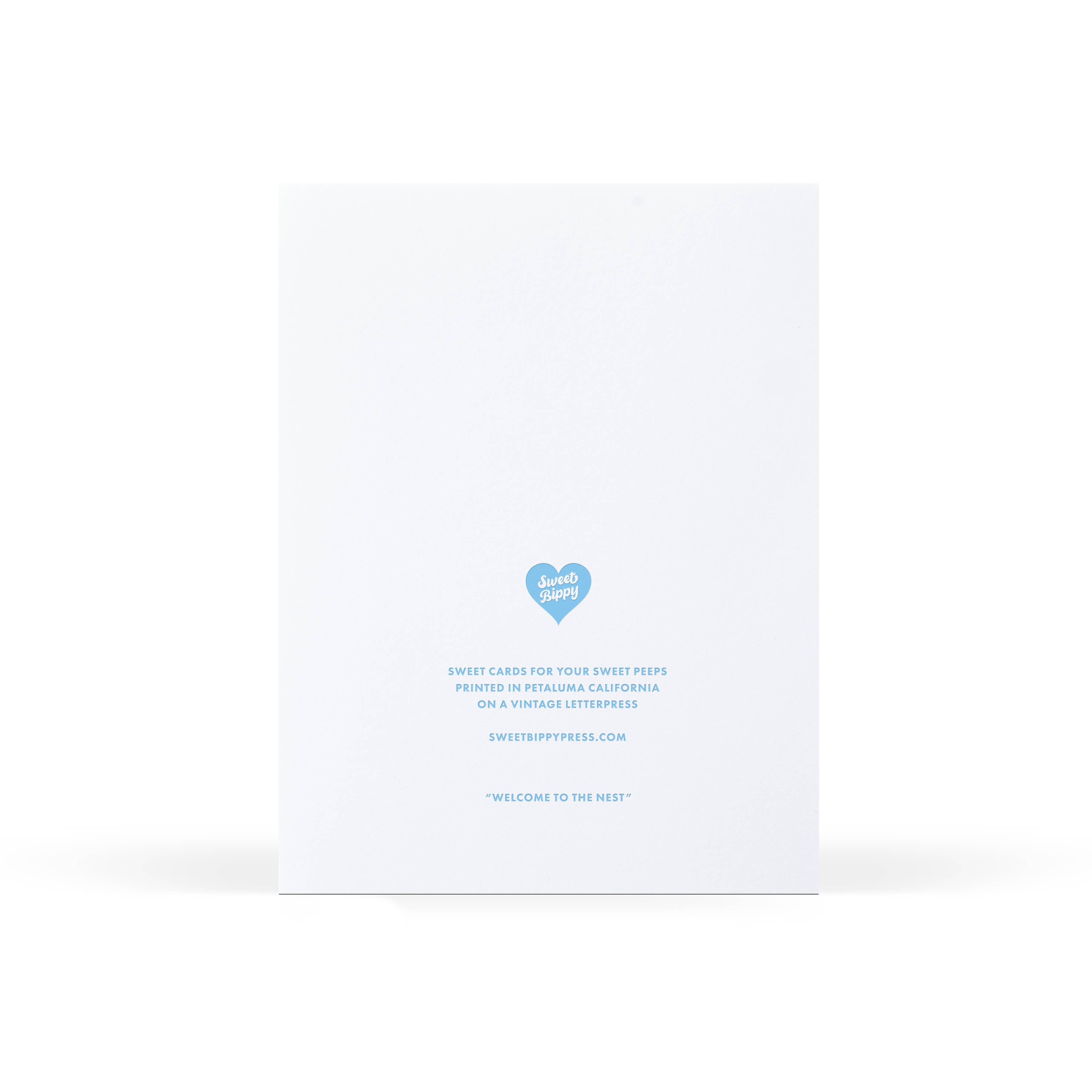 Welcome to the Nest Baby Card - DIGS
