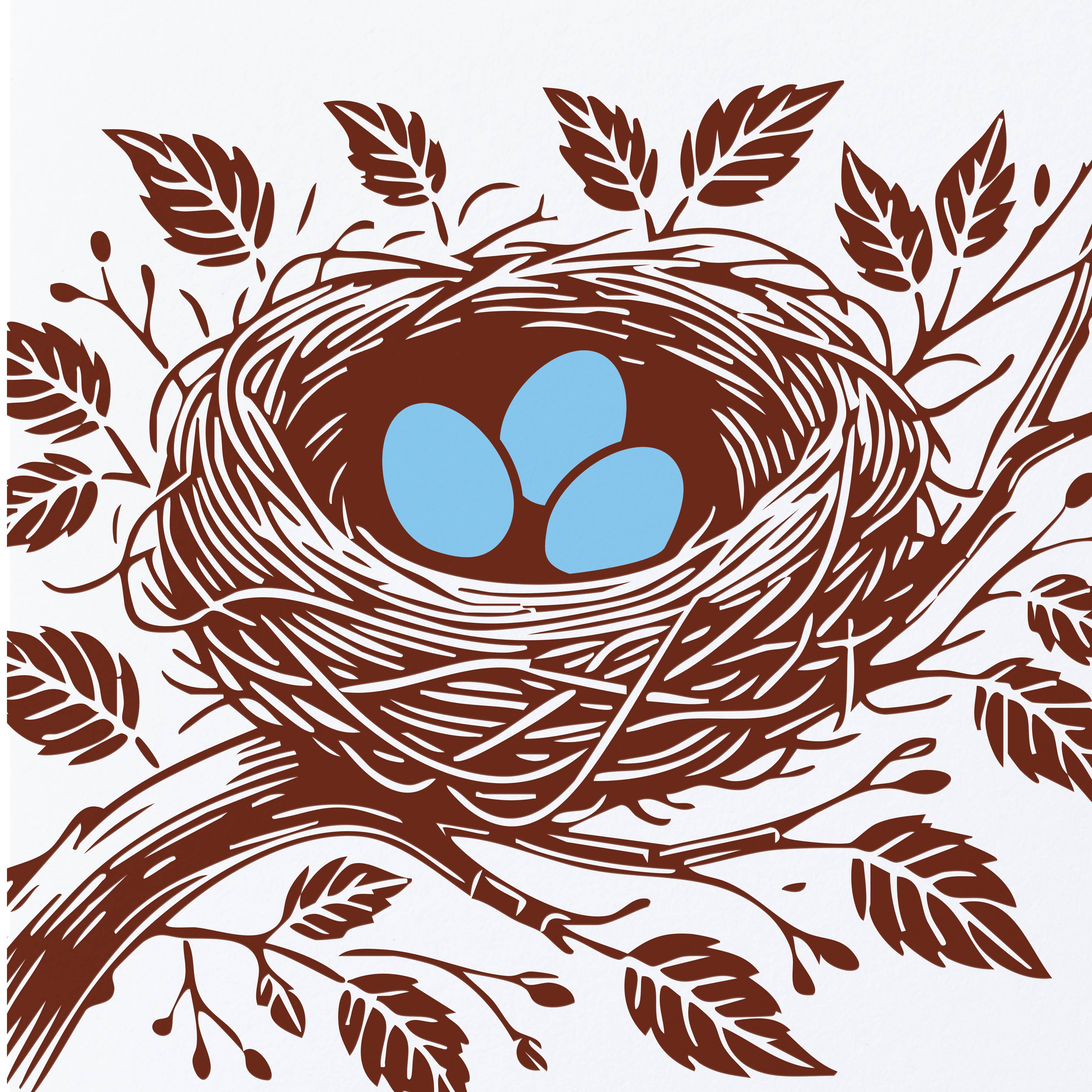 Welcome to the Nest Baby Card - DIGS