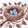 Welcome to the Nest Baby Card - DIGS