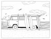 West Coast Wonderful Coloring Book - DIGS