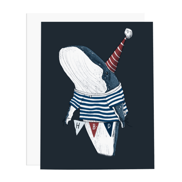 Whale Birthday Birthday Card - DIGS