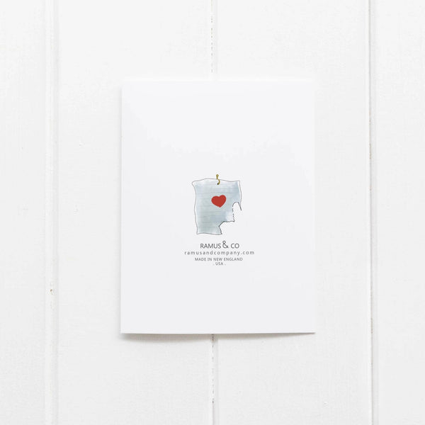 Whale Love Note Card - DIGS
