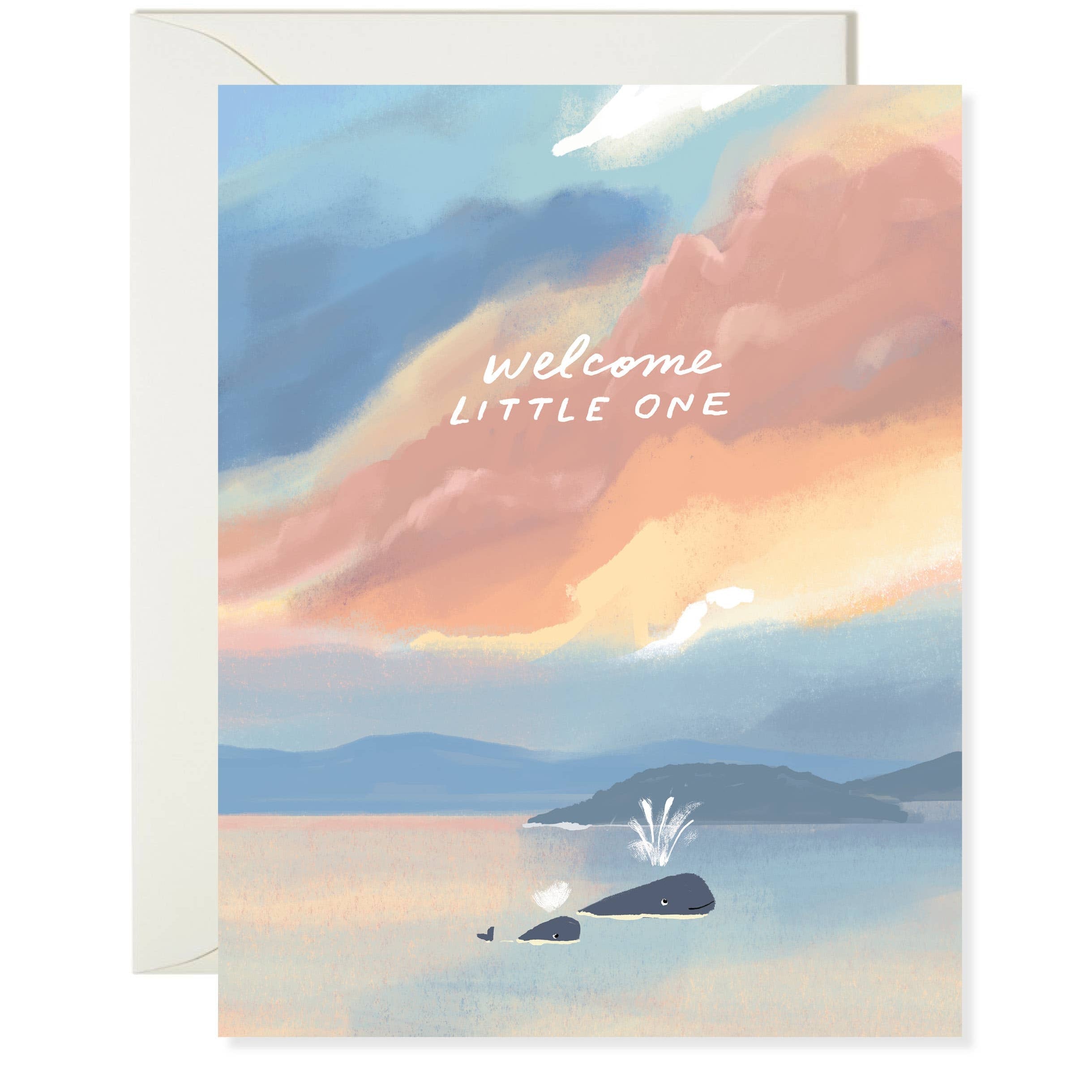 Whales Baby Card - DIGS