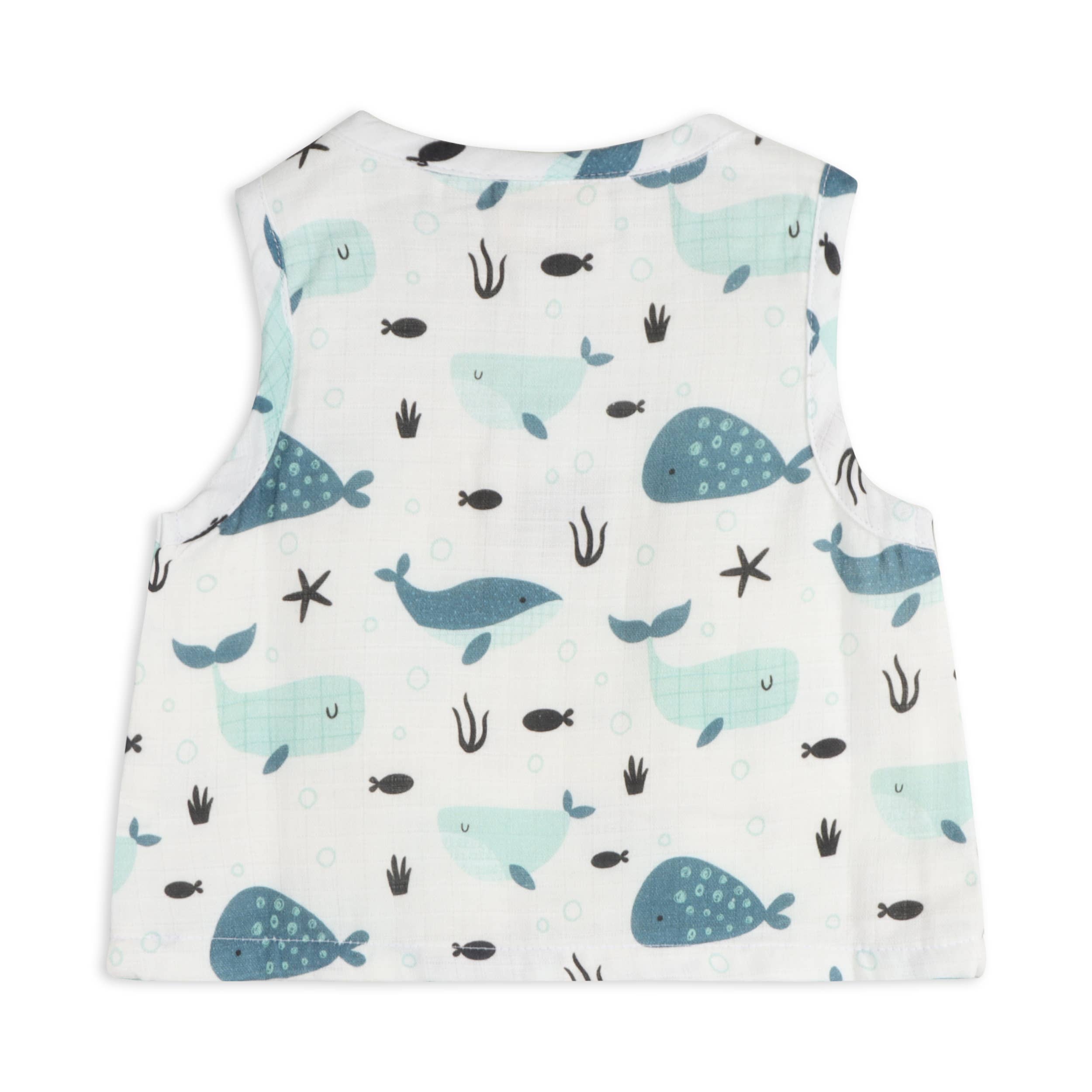 Whales Top + Shorts Baby Set - DIGS