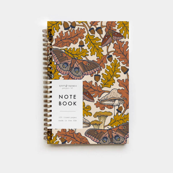 White Oak Spiral Bound Notebook - DIGS