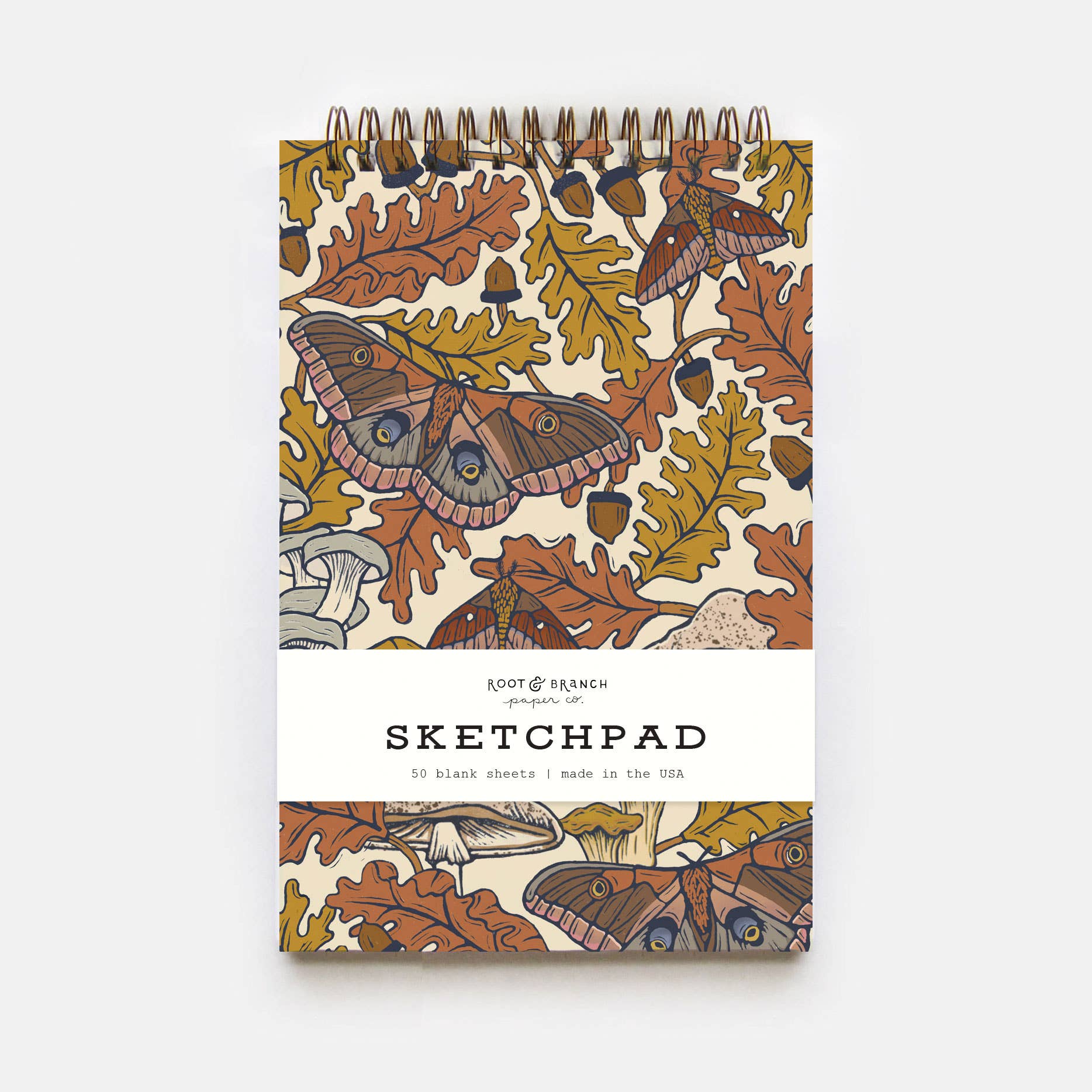 White Oak Spiral Bound Sketchpad - DIGS