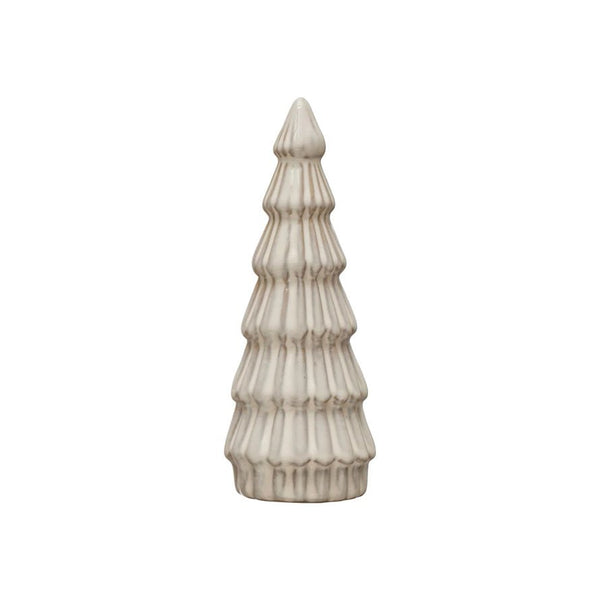 White Reactive Glaze Stoneware Tree - DIGS