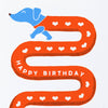 Wiener Dog Birthday Card - DIGS