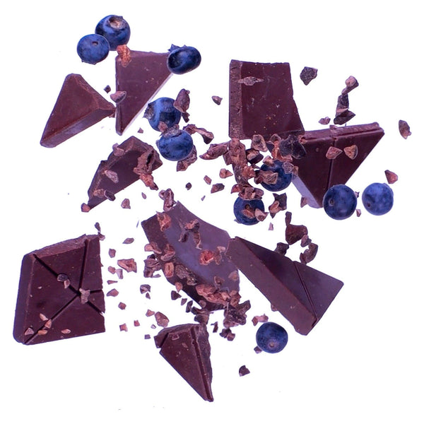 Wild Blueberry 61% Chocolate Bar - DIGS