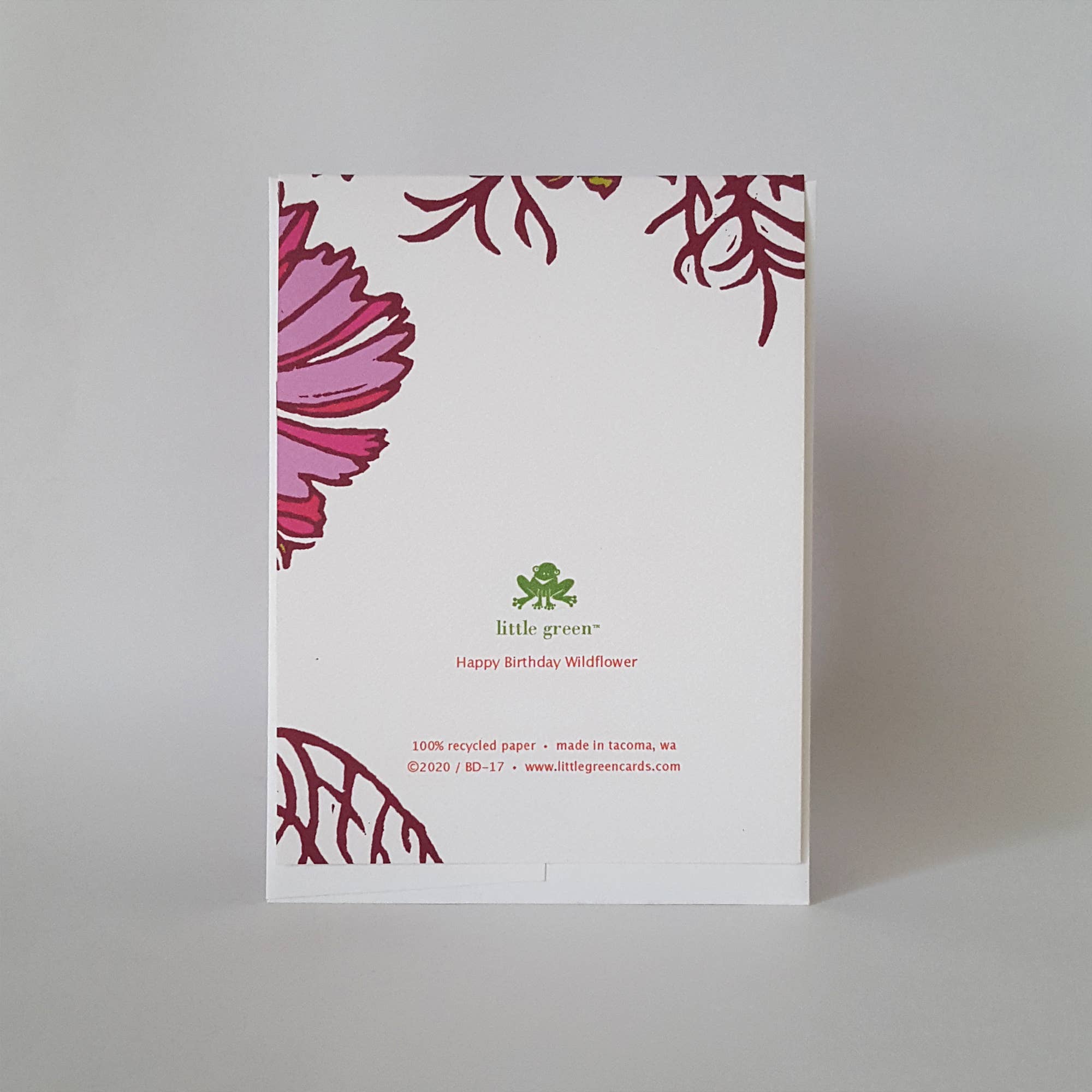 Wildflower Happy Birthday Card - DIGS
