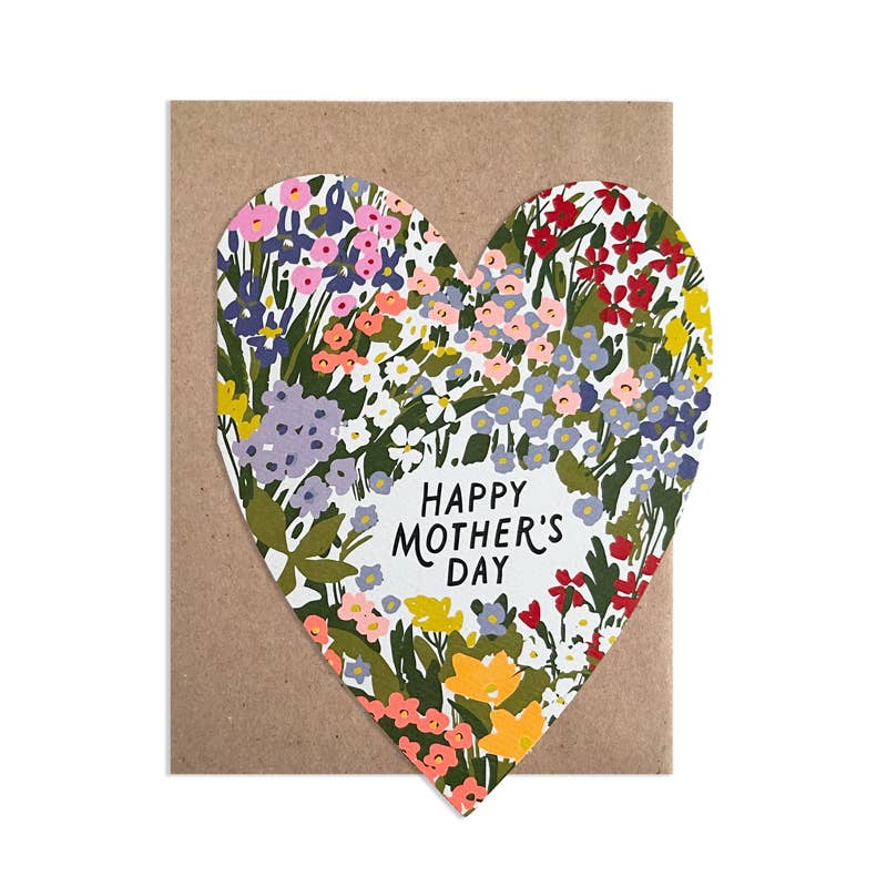 Wildflowers Heart Mother's Day - DIGS