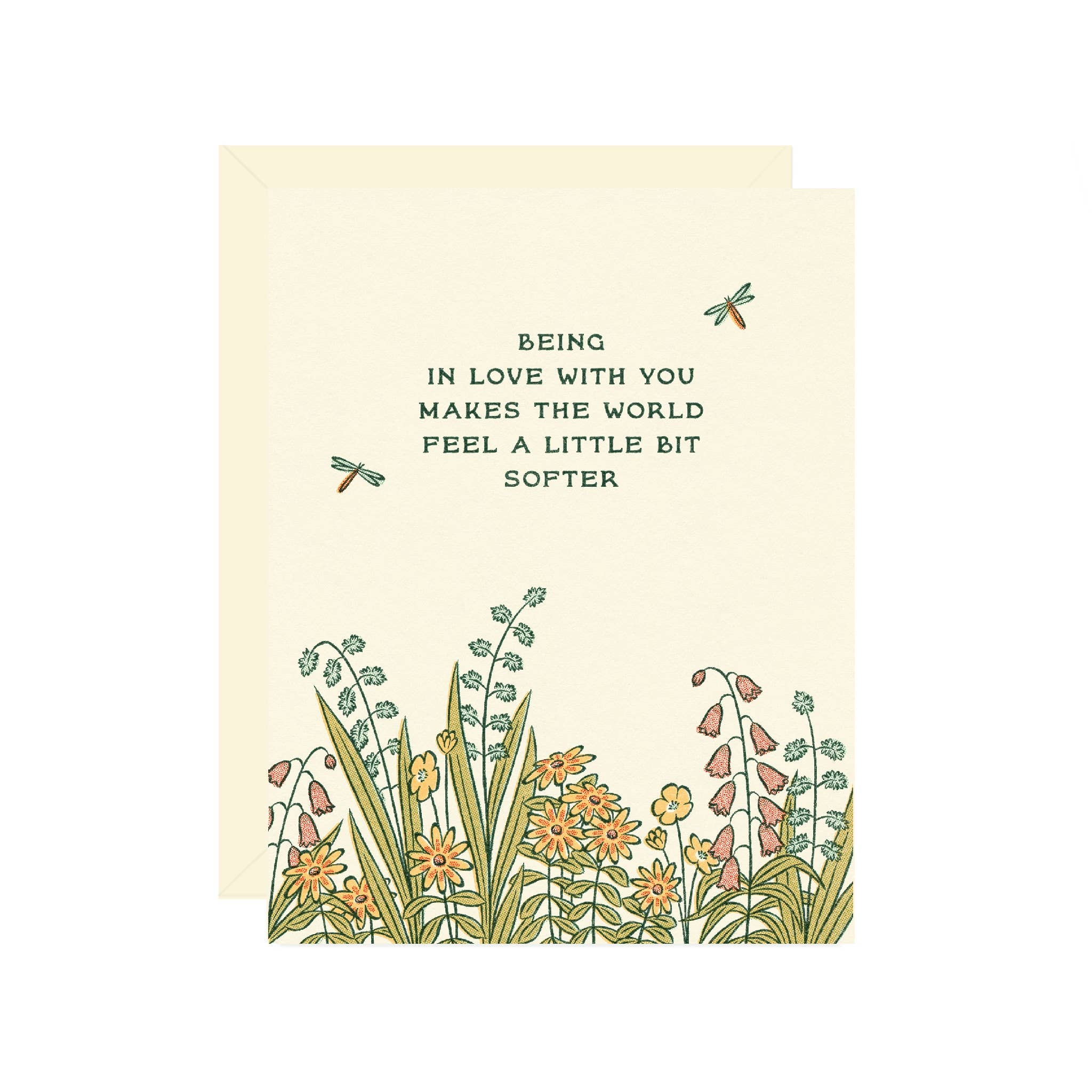 Wildflowers Love Greeting Card - DIGS