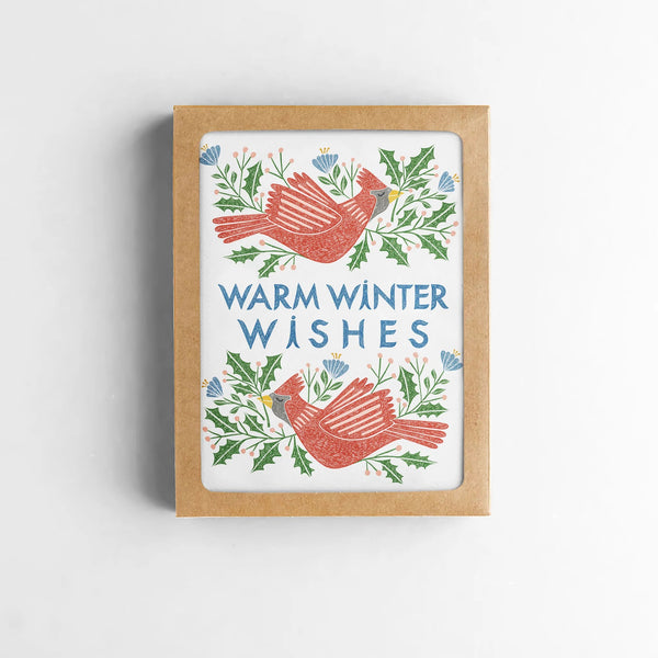 Winter Cardinals Card Box Set - DIGS