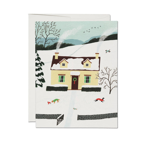 Winter Homestead Holiday Card - DIGS