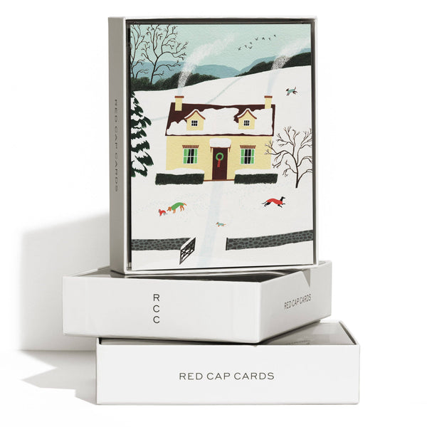 Winter Homestead Holiday Card - DIGS