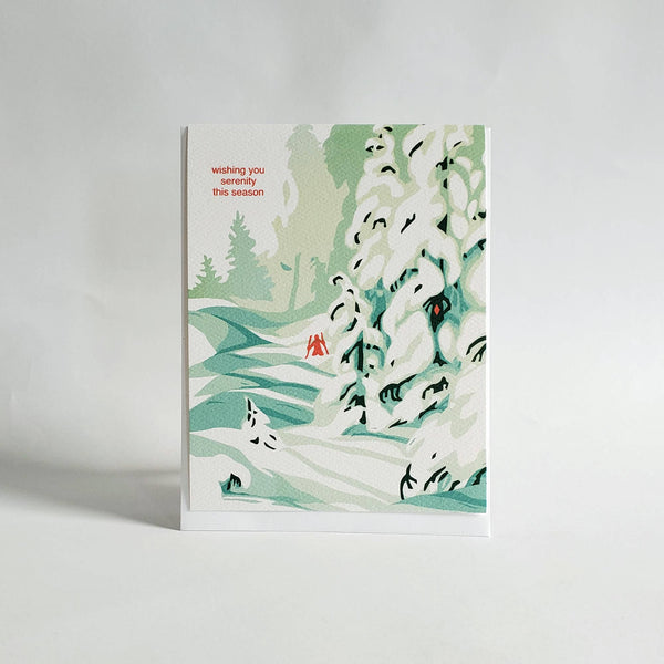 Winter Landscape Scenes Holiday Cards: Set of 8 - DIGS
