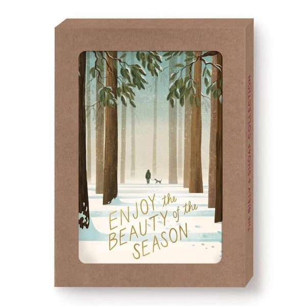 Winter Walk Holiday Cards Box Set - DIGS