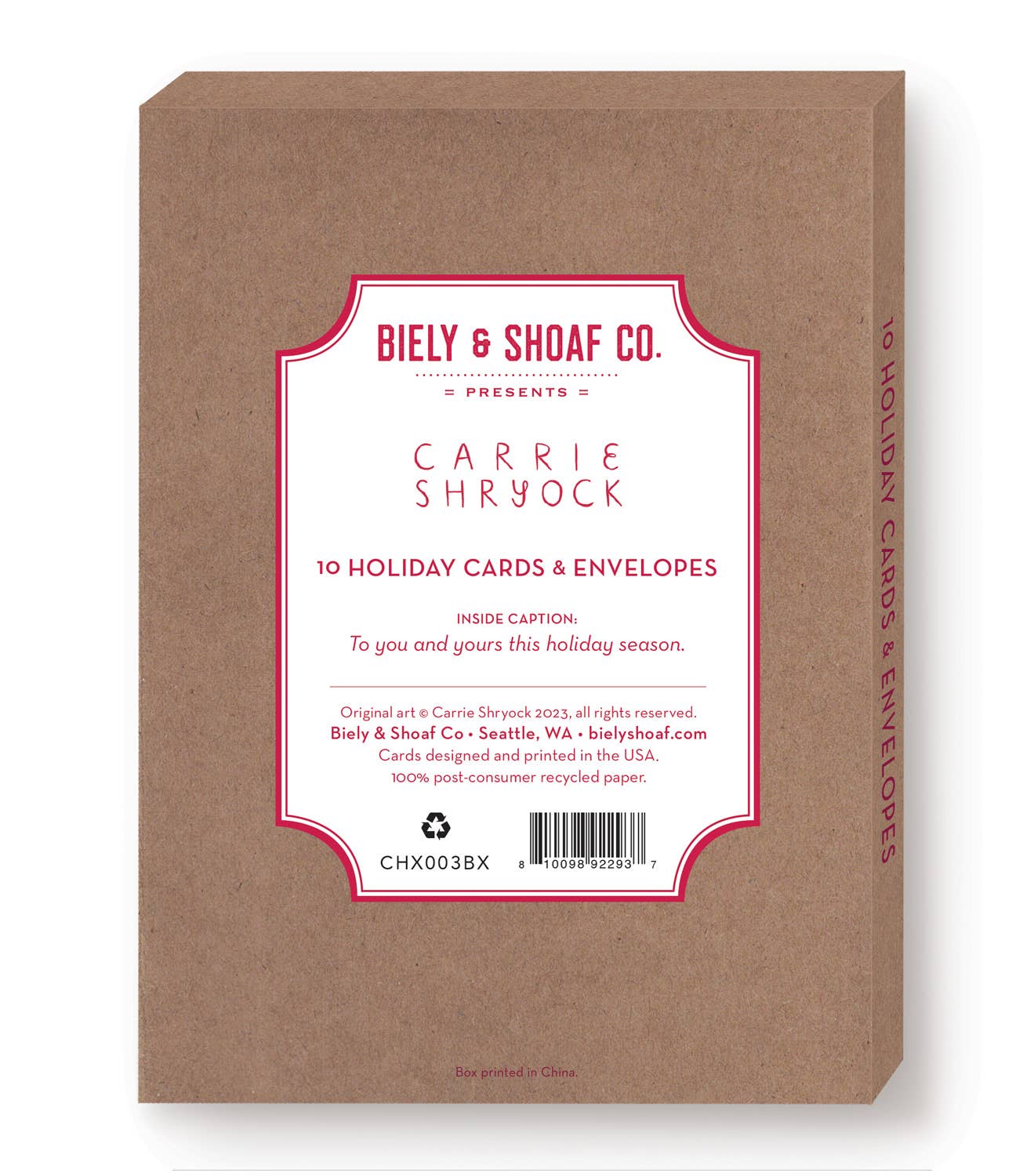 Wintery Wishes Holiday Cards Box Set - DIGS