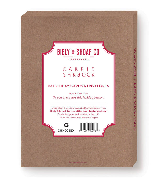 Wintery Wishes Holiday Cards Box Set - DIGS