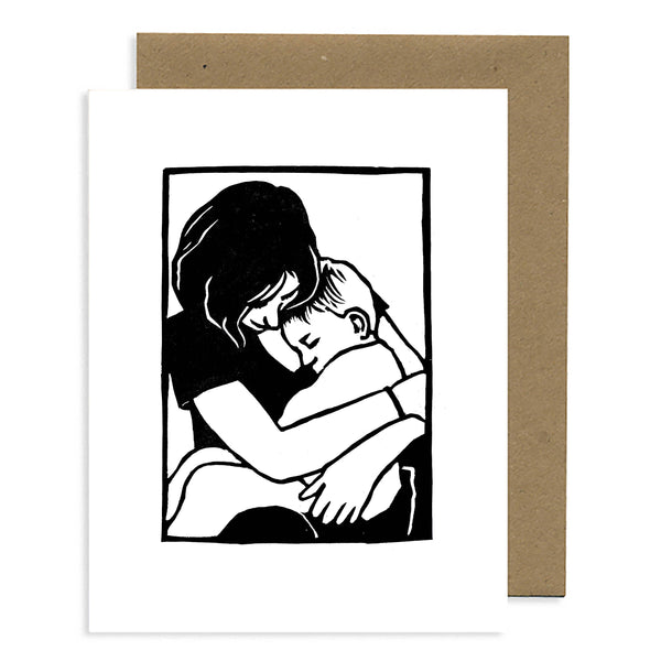 Woman/Child Hug Mother's Day Card - DIGS