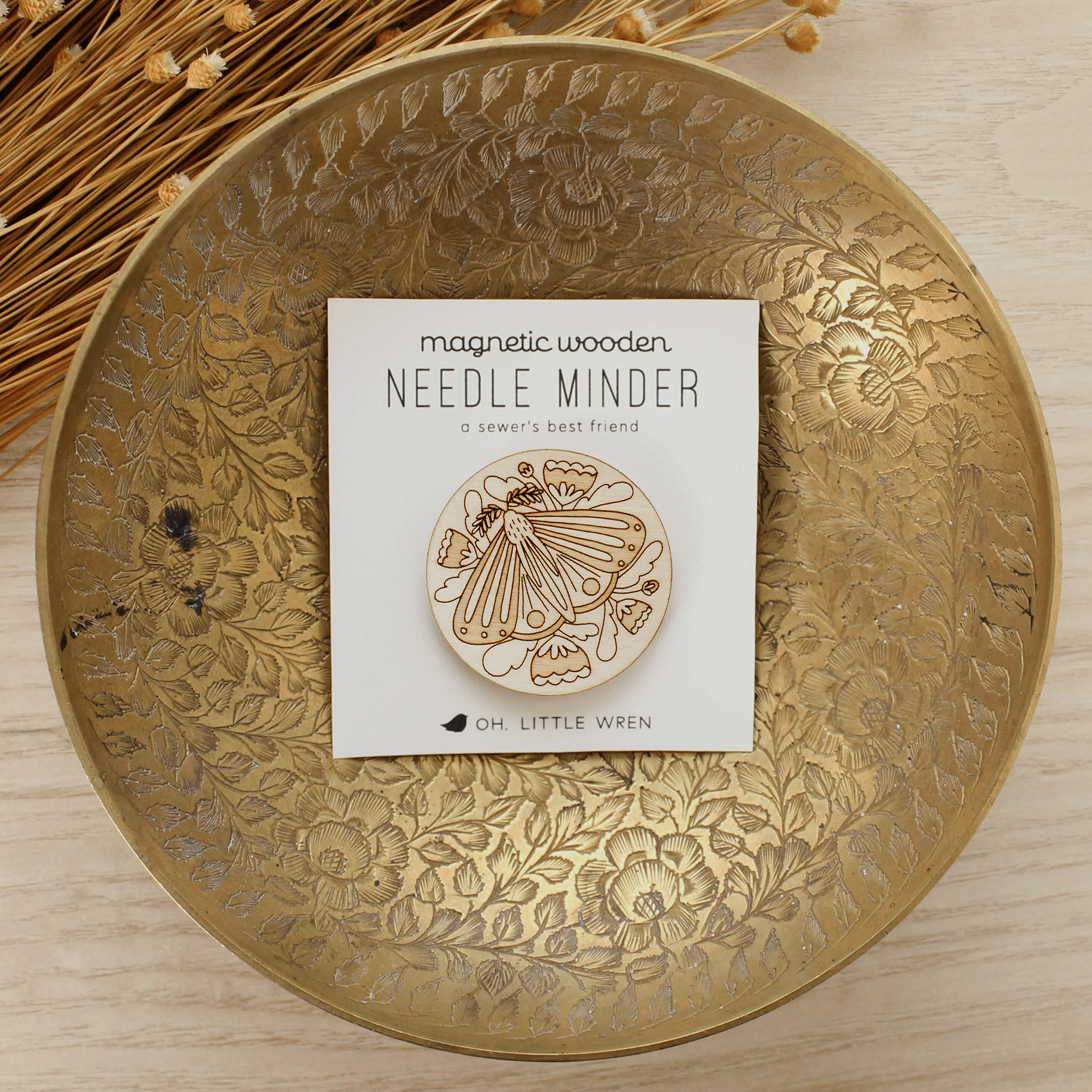 Wood Needle Minder: Moth - DIGS