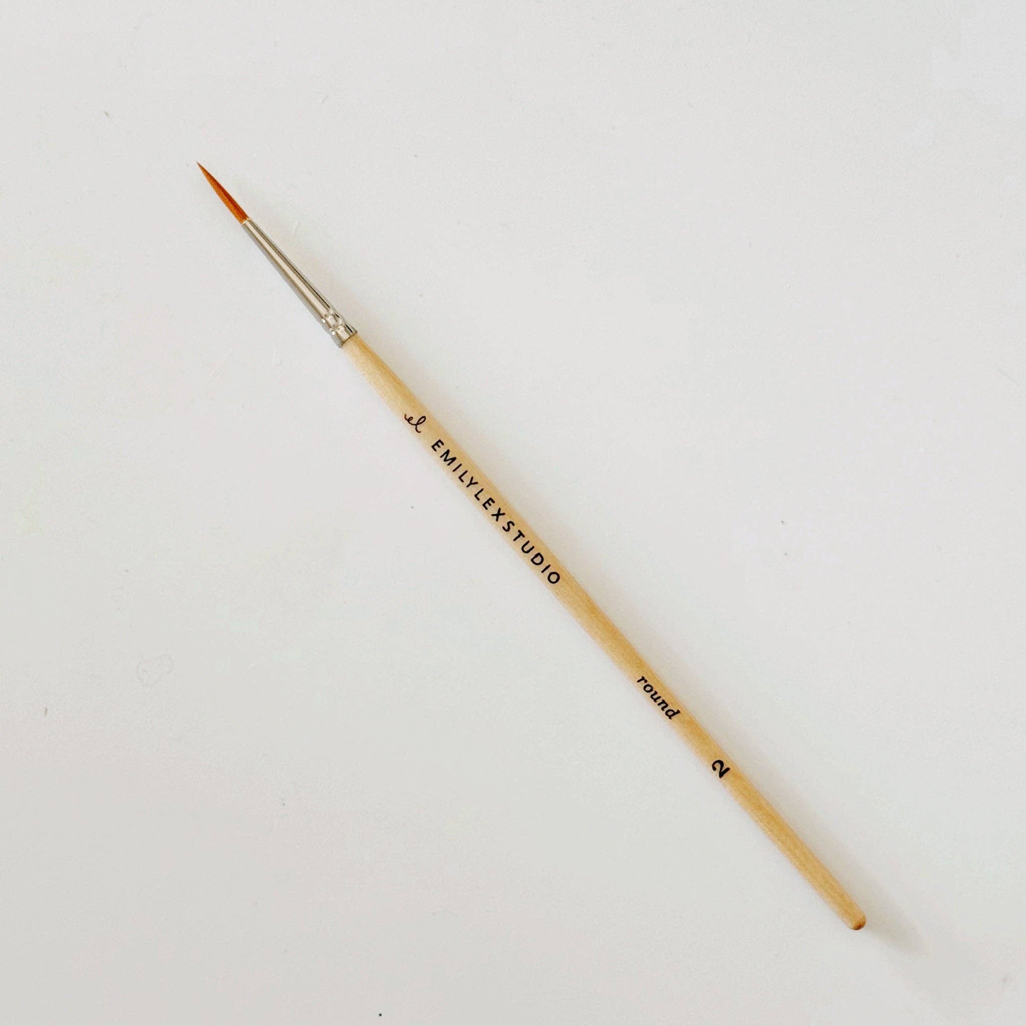 Wood Paintbrushes: Set of Five - DIGS