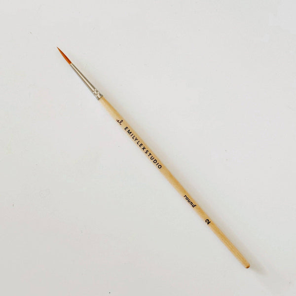 Wood Paintbrushes: Set of Five - DIGS