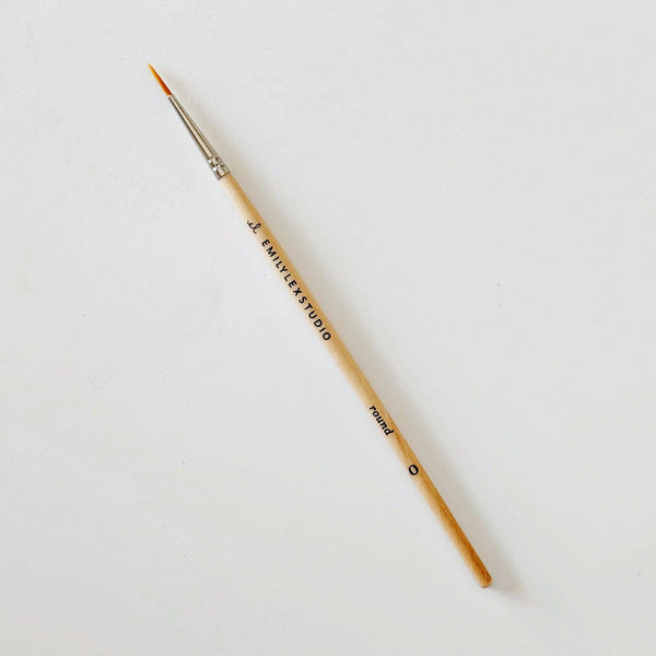 Wood Paintbrushes: Set of Five - DIGS