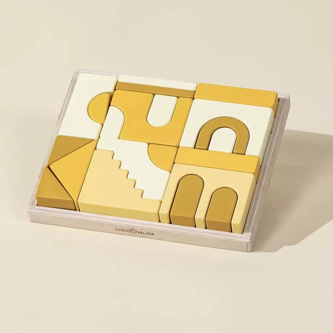 Wooden Blocks Set - 21 pcs - DIGS