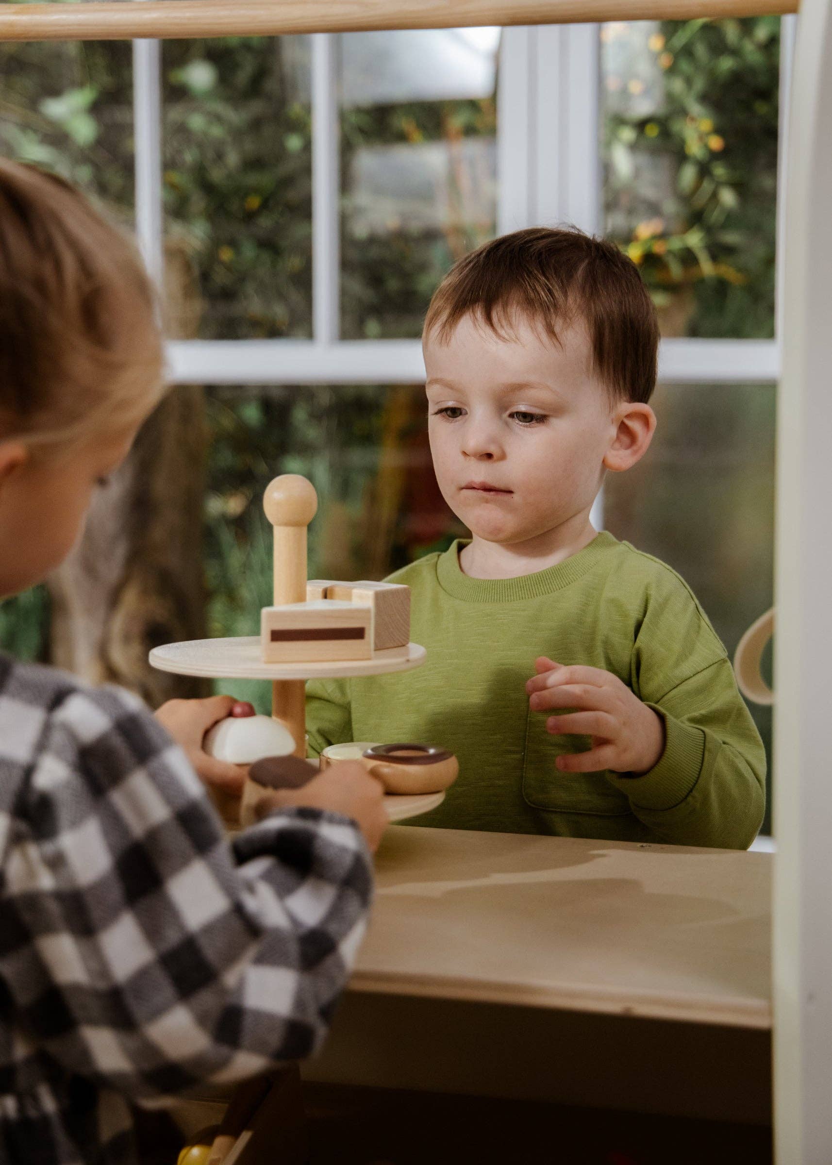 Wooden Desserts Tower - DIGS